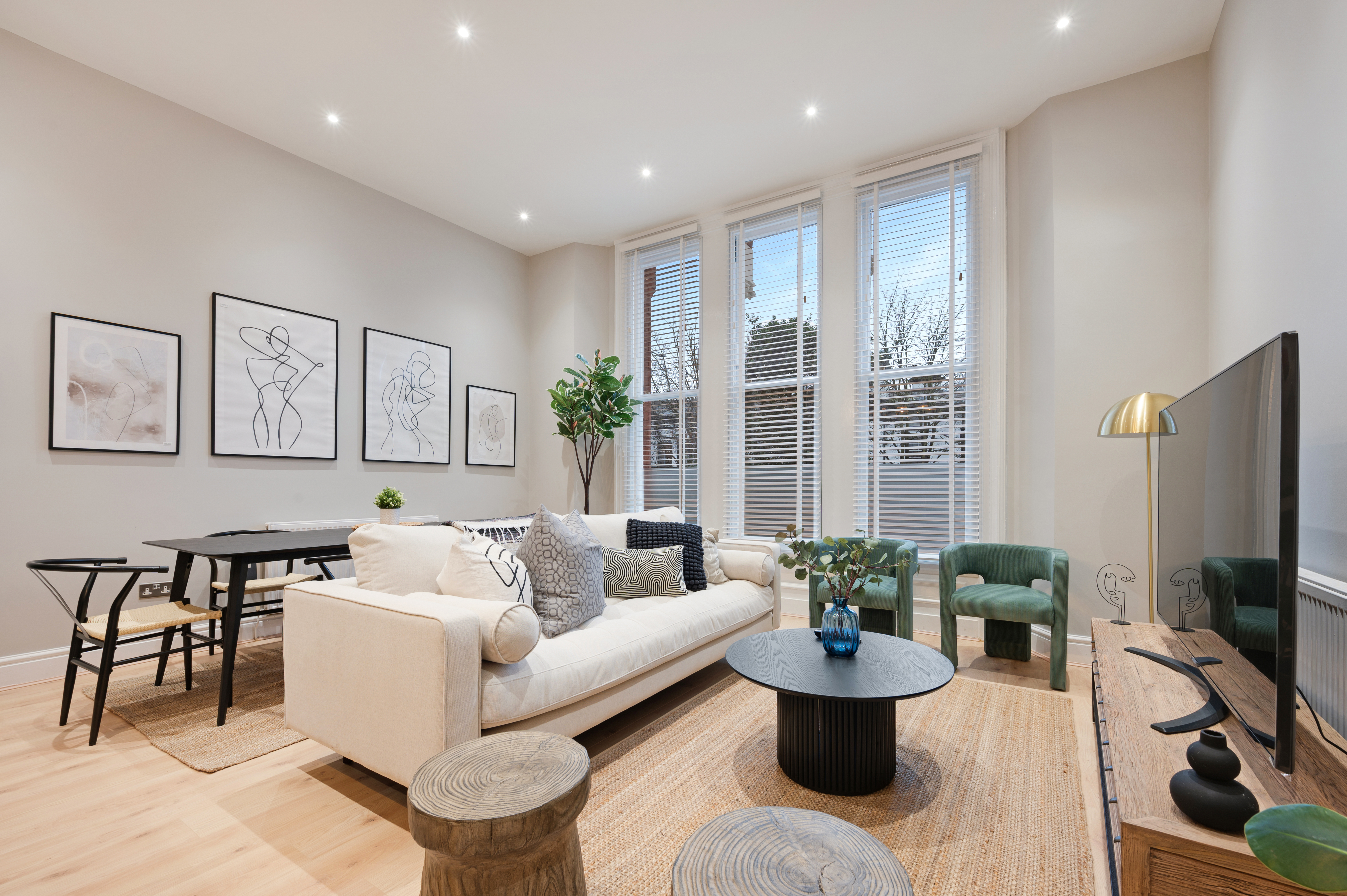 Aethos Homes — finished interior, Liverpool